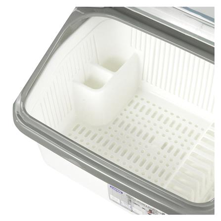 ชั้นคว่ำจาน ตั้งพื้น พลาสติก 47x37.5x28.3 ซม. KEY WAY DP-602_3