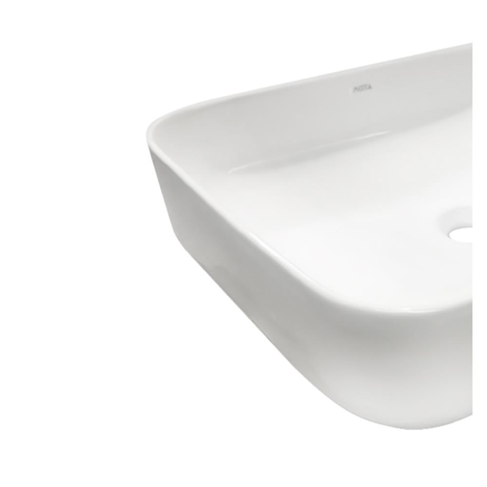 อ่างล้างหน้าลอย MOYA 203 สีขาว