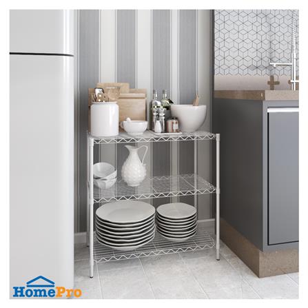 ชั้นวางของ 3 ชั้น STACKO BAZE 60x30x60 ซม. สีขาว_4