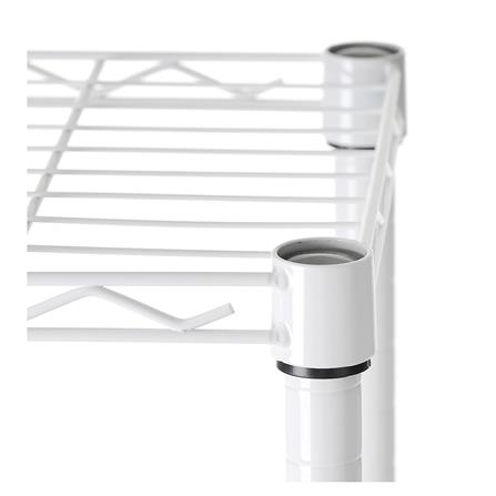 ชั้นวางของ 4 ชั้น STACKO BAZE 60x30x97.5 ซม. สีขาว_2