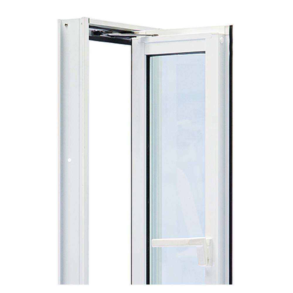 หน้าต่างบานเปิด อะลูมิเนียม มุ้ง SANKYOALUMI J-TRUST 60X150 ซม. สีขาว