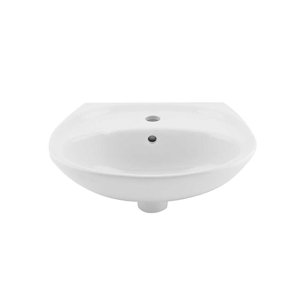 อ่างล้างหน้าแบบแขวน KARAT K-21135X-1-WK สีขาว