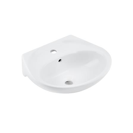 อ่างล้างหน้าแบบแขวน KARAT K-21135X-1-WK สีขาว