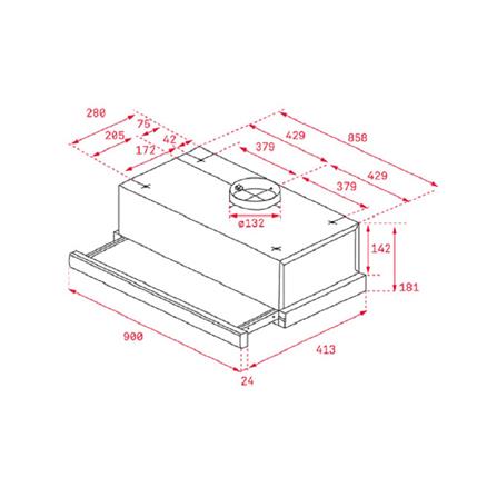 เครื่องดูดควันมาตรฐาน TEKA TL9310 90 ซม._1