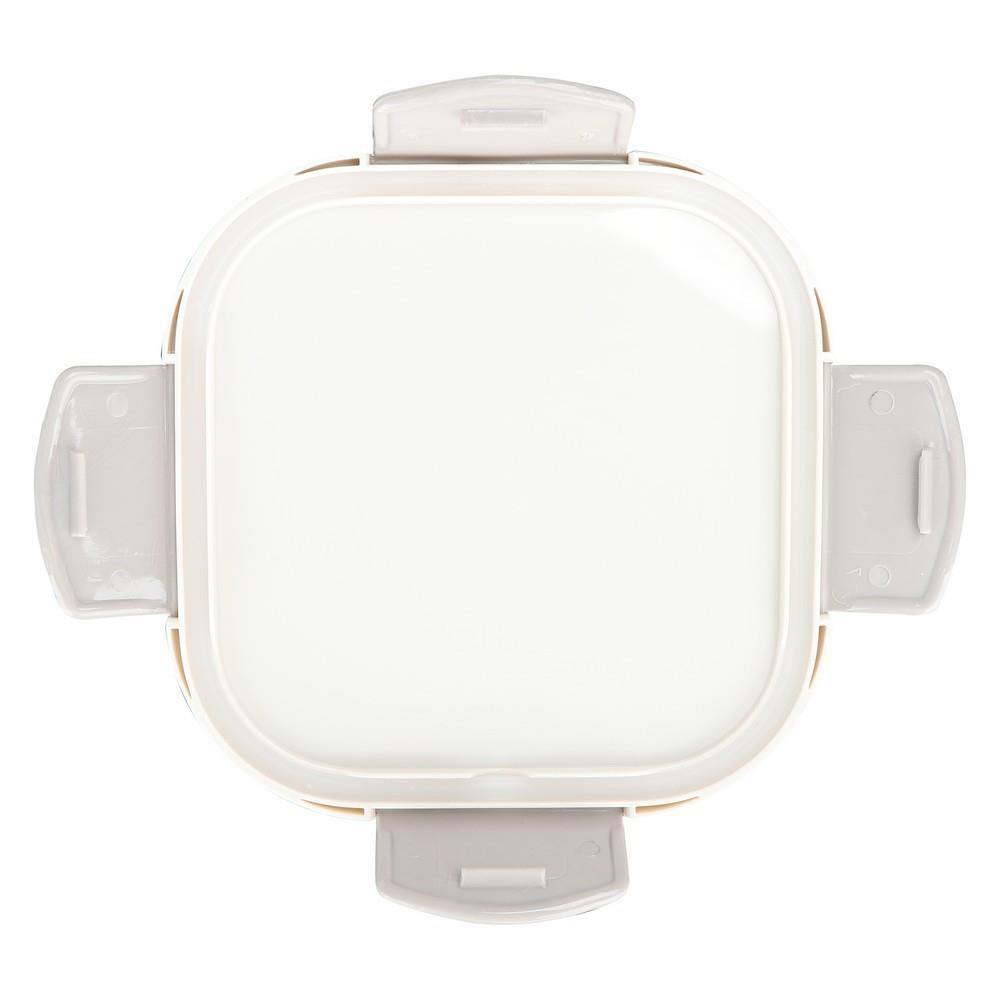 กล่องอาหารเหลี่ยมมีช่องแบ่ง 2ชั้น JCJ 1371