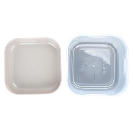 กล่องอาหารเหลี่ยมมีช่องแบ่ง 2ชั้น JCJ 1371_2