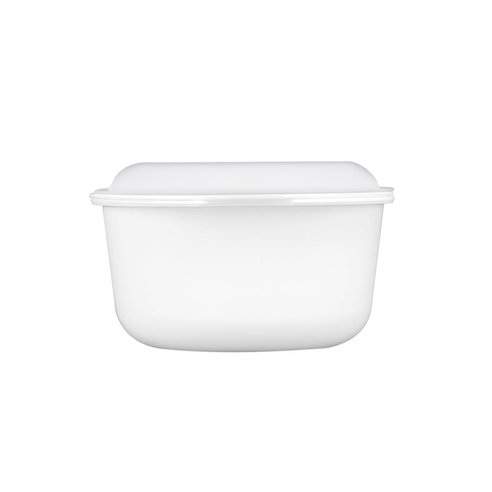 กล่องอาหารไมโครเวฟเหลี่ยม DOUBLE LOCK 2507 3 ลิตร