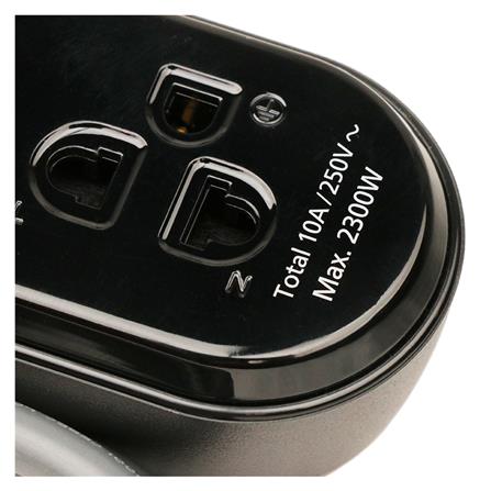 รางปลั๊กไฟ 3 ช่อง 1 สวิตซ์ PANASONIC WCHG24132B 1 ม. สีดำ_2