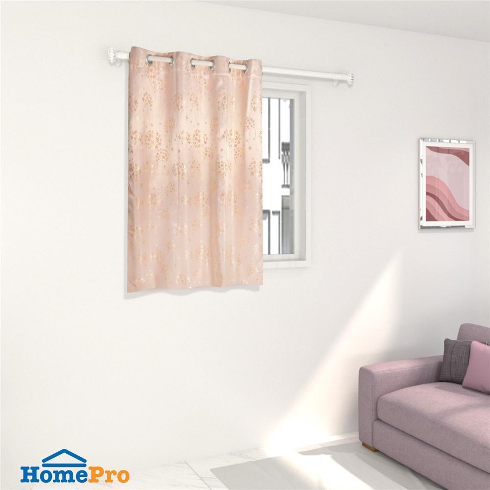 ผ้าม่าน EYELET HOME LIVING STYLE FLY UV 135X160 ซม. สีชมพู