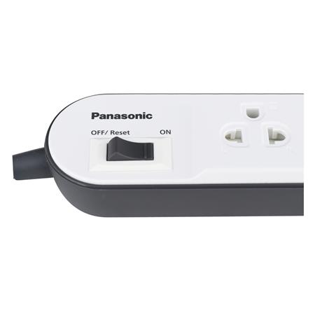รางปลั๊กไฟ 3 ช่อง 1 สวิตซ์ PANASONIC WCHG24132W 1 ม. สีขาว_2