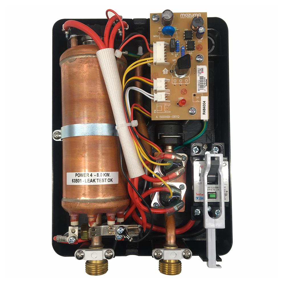 เครื่องทำน้ำร้อน MAZUMA POWER4 8000 วัตต์ สีขาว