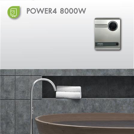 เครื่องทำน้ำร้อน MAZUMA POWER4 8000 วัตต์ สีขาว_5