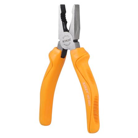 คีมปากจระเข้ชุบนิกเกิลดำ KINZO 7 นิ้ว_2