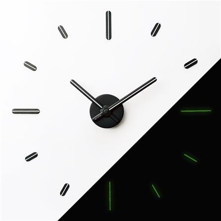 นาฬิกาติดผนัง ON TIME V2 DIY NIGHT GLOW 22 นิ้ว สีดำ_2