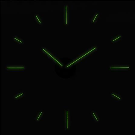 นาฬิกาติดผนัง ON TIME V2 DIY NIGHT GLOW 22 นิ้ว สีดำ_3