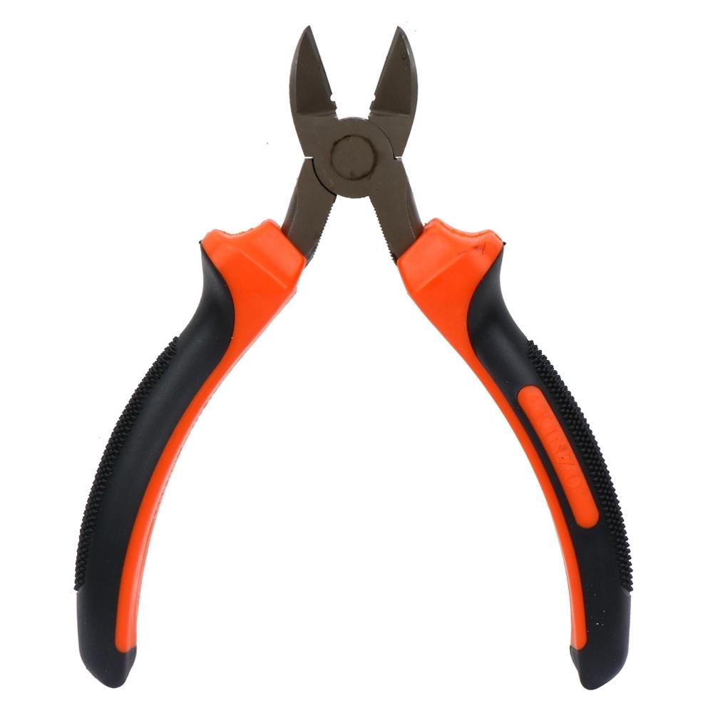 คีมปากเฉียงชุบนิกเกิล KINZO 6 นิ้ว