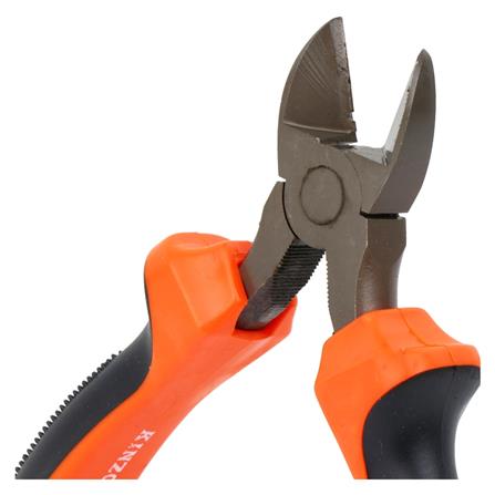 คีมปากเฉียงชุบนิกเกิล KINZO 6 นิ้ว_2