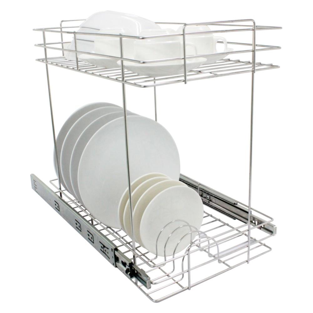 ชุดตะแกรงคว่ำจาน/แก้ว 2 ชั้น PARNO SS304