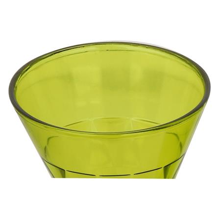 แก้วน้ำ PS  280ml SN DIAMOND แพ็ค 2 ใบ เขียว_2