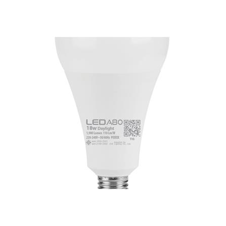 หลอด LED EVE A80 DAY LIGHT 18 วัตต์ E27_3