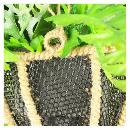 กระเช้าเฟิร์นประดิษฐ์ (สั้น) SPRING TY-H05_1