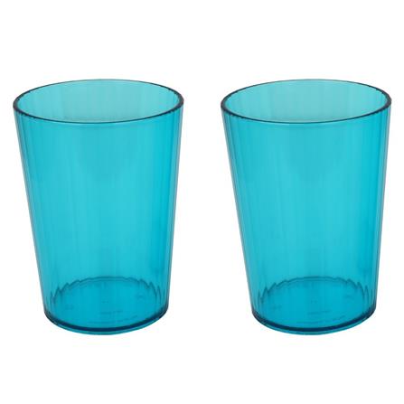 แก้วน้ำ PS  280ml SN BLUR แพ็ค 2 ใบ ฟ้า_0