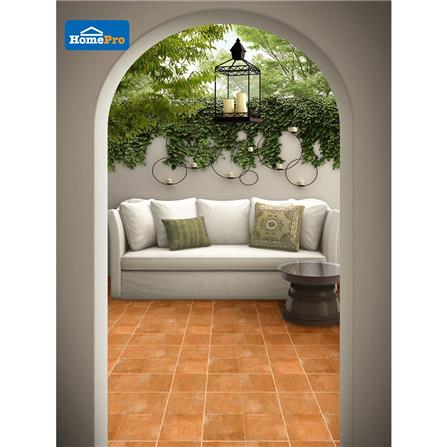 กระเบื้องพื้นพอร์ซเลน  16x16 นิ้ว COTTO ปิซ่า เทอราคอตต้า ExC PM_2