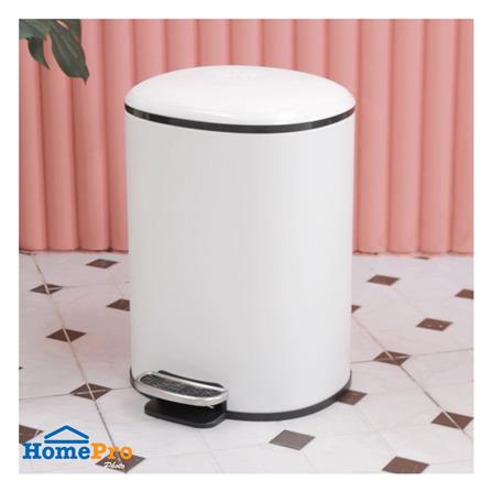 ถังขยะเหยียบกลม ACCO MILD SOFT CLOSE ขนาด 12L สีขาว_4