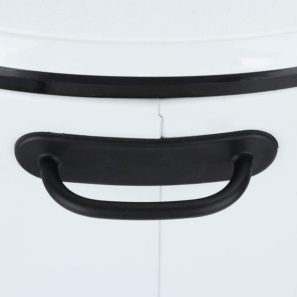 ถังขยะเหยียบกลม ACCO MILD SOFT CLOSE ขนาด 5L สีขาว