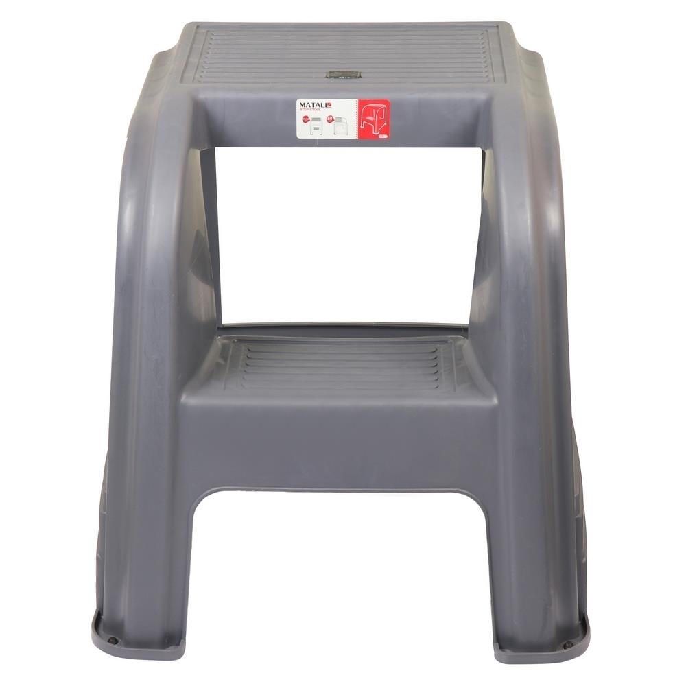 บันไดทางเดียว 2 ขั้น MATALL สีเทา