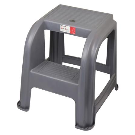 บันไดทางเดียว 2 ขั้น MATALL สีเทา