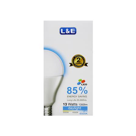 หลอด LED L&E Bulb 13 วัตต์ DAYLIGHT E27_2