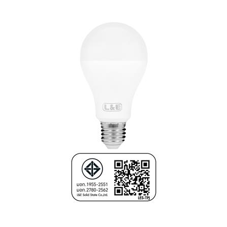 หลอด LED L&E Bulb 15 วัตต์ WARMWHITE E27_3