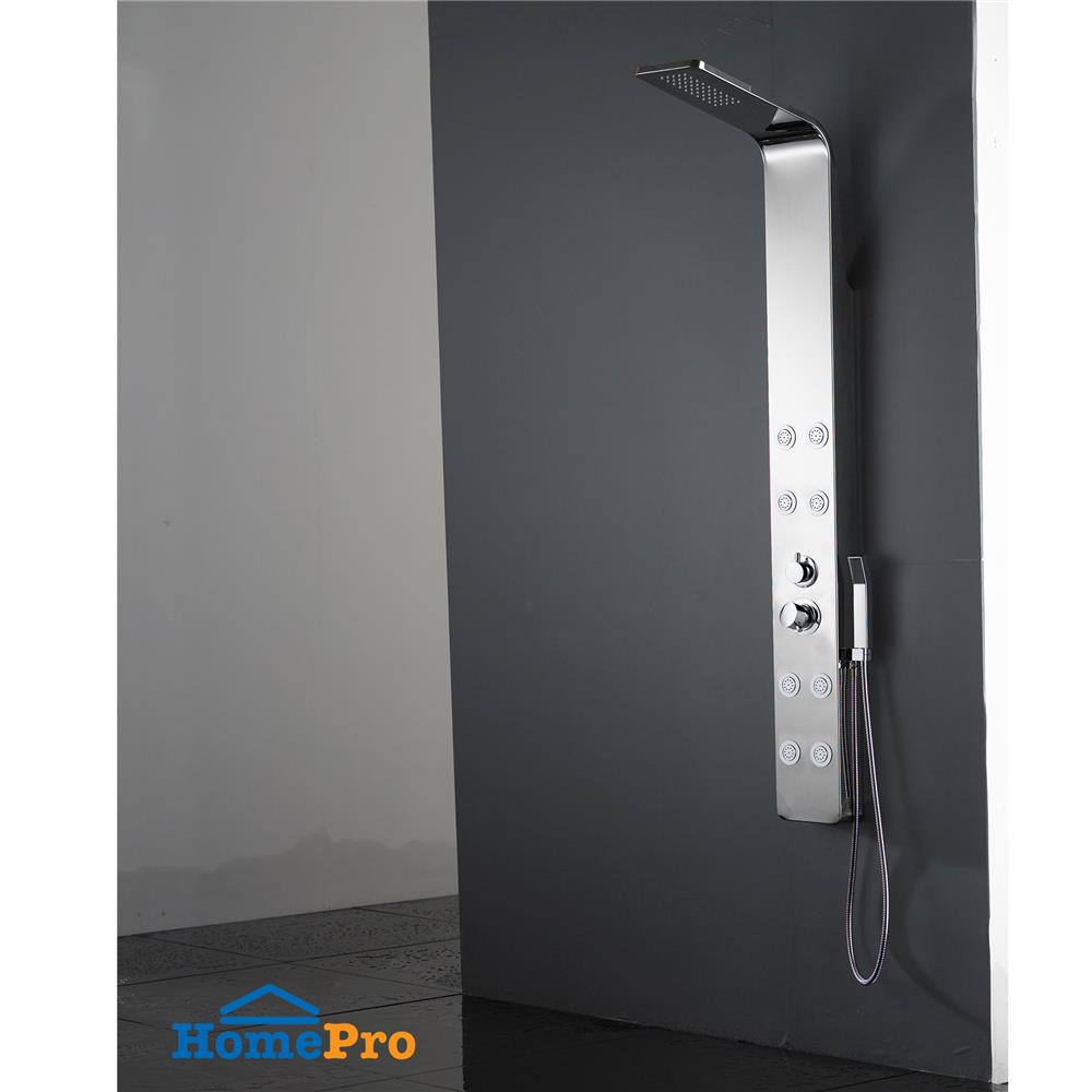 ชุดผนังอาบน้ำ NOVABATH NVB-SPS158 สีโครม