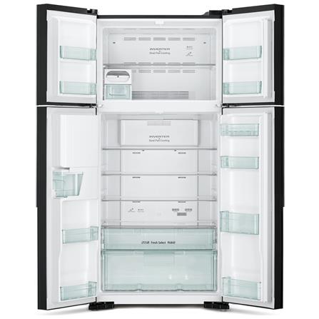 ตู้เย็น MULTI DOOR HITACHI R-W550PD GBK 19.2 คิว กระจกดำ อินเวอร์เตอร์_2