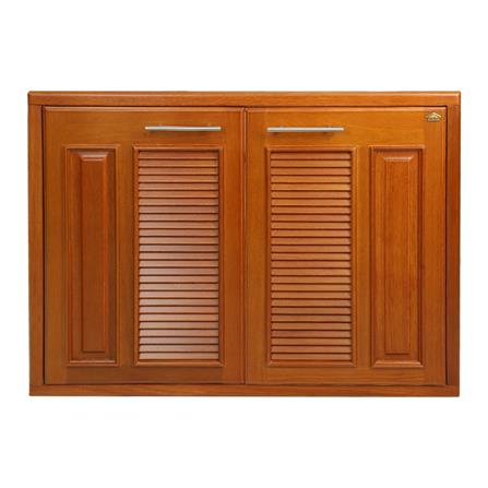 บานซิงค์คู่ HOME WOOD COZY GOLD 81x61 ซม. สีไม้_0