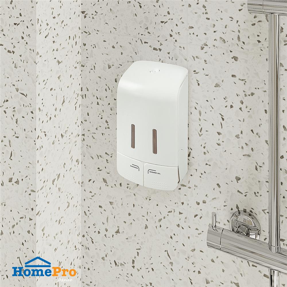 ที่กดสบู่ติดผนัง 2 ช่อง MS 054