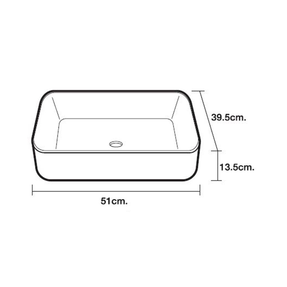 อ่างล้างหน้าวางบน MOYA 208 ลายหินอ่อน