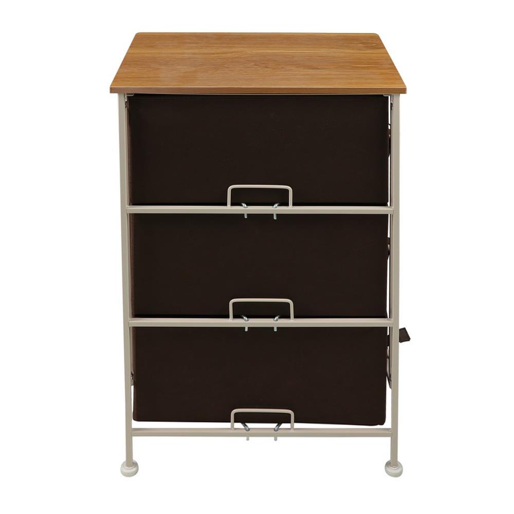 ชั้นลิ้นชักผ้า 3 ชั้น STACKO THYME 45x30x76 ซม. สีเบจ