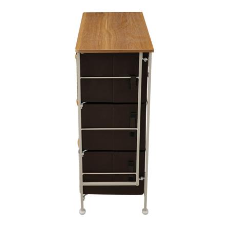 ชั้นลิ้นชักผ้า 3 ชั้น STACKO THYME 45x30x76 ซม. สีเบจ_2