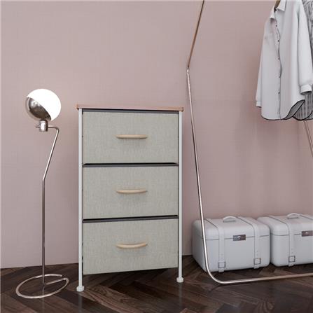 ชั้นลิ้นชักผ้า 3 ชั้น STACKO THYME 45x30x76 ซม. สีเบจ_5