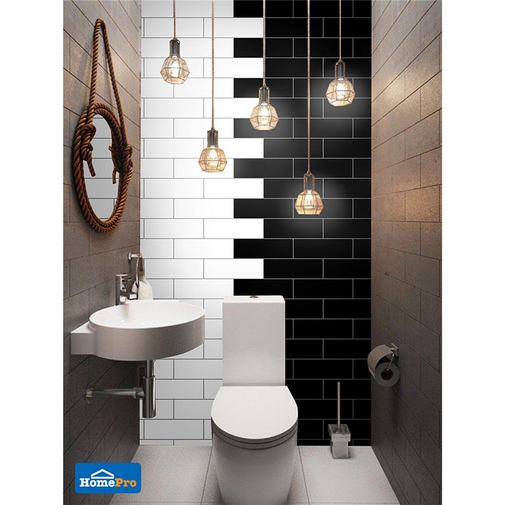 กระเบื้องผนัง 10x30 ซม. MULIA กลอสซี่ ไวท์ 0.99 ตร.ม.