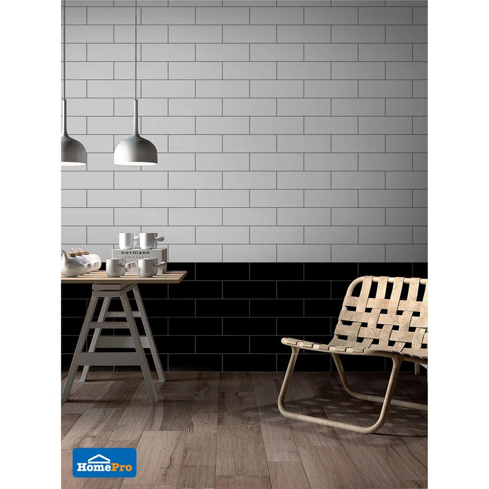 กระเบื้องผนัง 10x30 ซม. MULIA กลอสซี่ ไวท์ 0.99 ตร.ม.