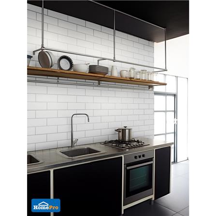 กระเบื้องผนัง 10x30 ซม. MULIA กลอสซี่ ไวท์ 0.99 ตร.ม._6