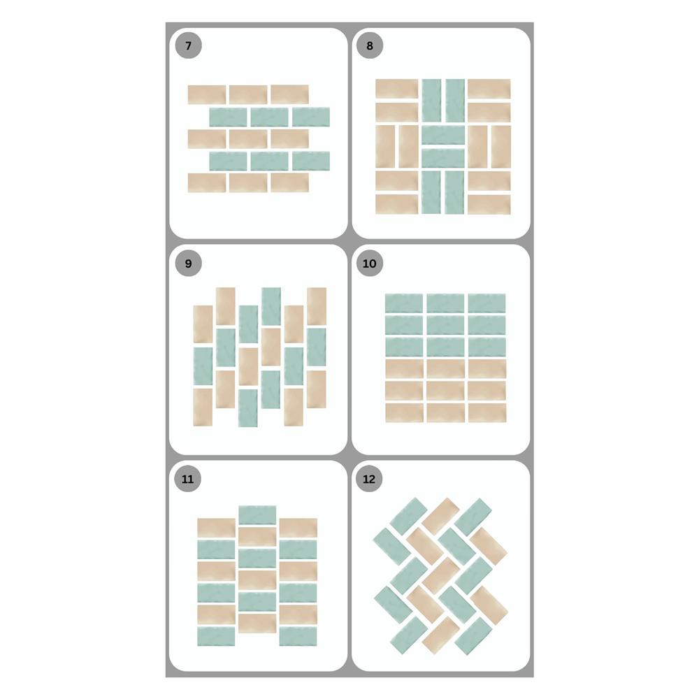 กระเบื้องผนัง 10x30 ซม. MULIA กลอสซี่ บีเวล ไวท์ 0.99M2