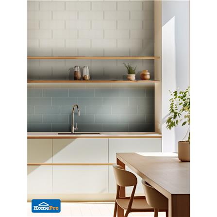 กระเบื้องผนัง 10x30 ซม. MULIA กลอสซี่ บีเวล ไวท์ 0.99M2_4