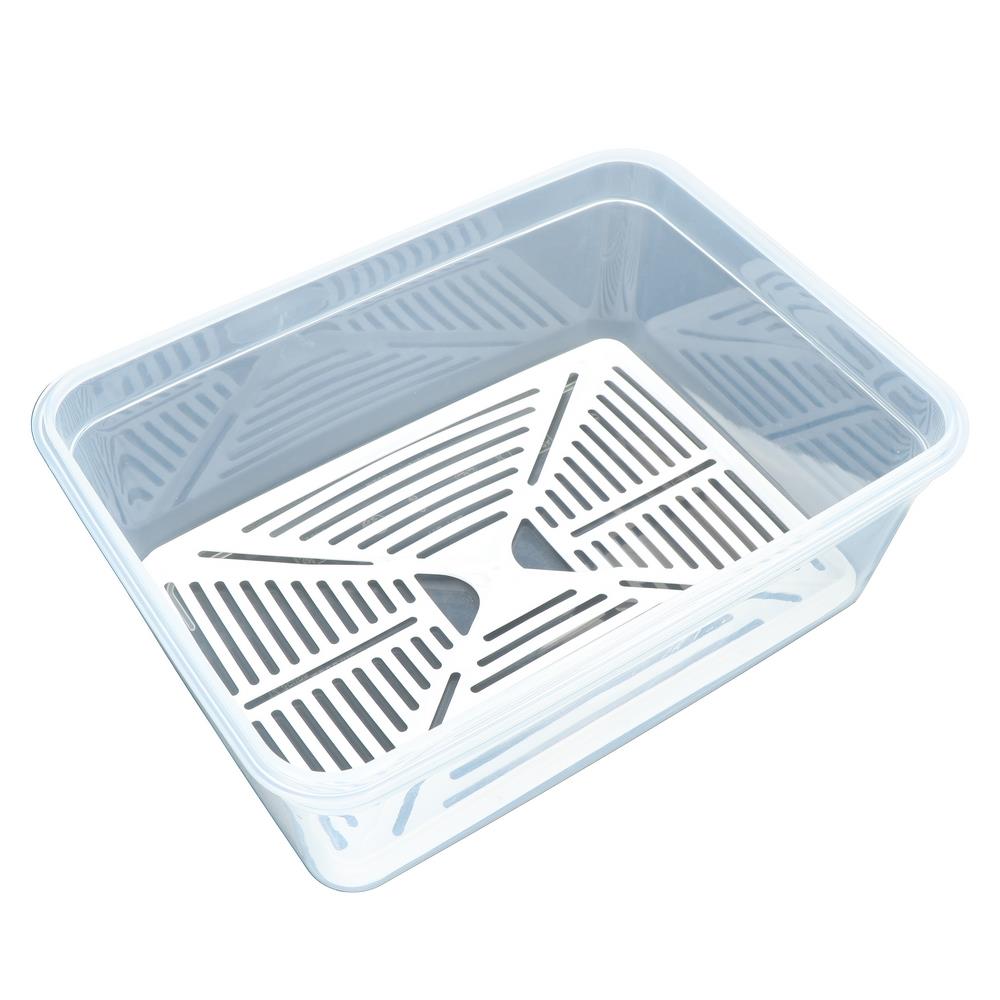 กล่องอาหารหูหิ้ว+ตะแกรง 2.9 ลิตร CLIP PAC TOUCH