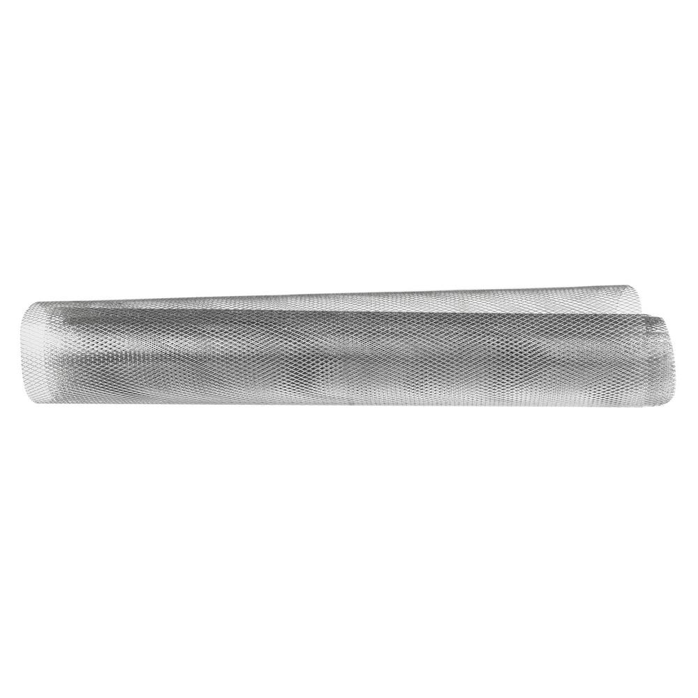 ตะแกรงเหล็กฉีก วีแอนด์พี เบอร์ 27 90X300 ซม. สีเงิน