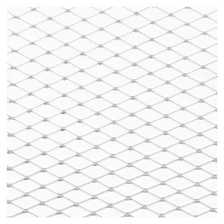 ตะแกรงเหล็กฉีก วีแอนด์พี เบอร์ 27 90X300 ซม. สีเงิน_1