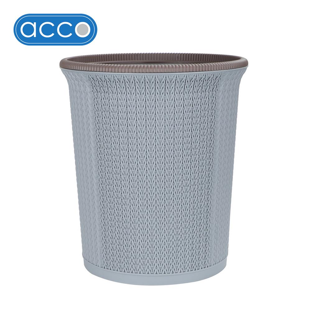ถังขยะกลม ACCO MARTHA ขนาด 10L สีเทา